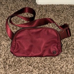 Lululemon Maroon Crossbody Bag
